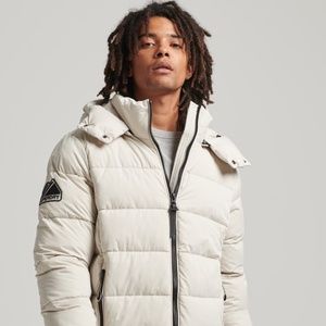 Brand new SUPERDRY Microfibre Mountain Puffer Jacket- Medium